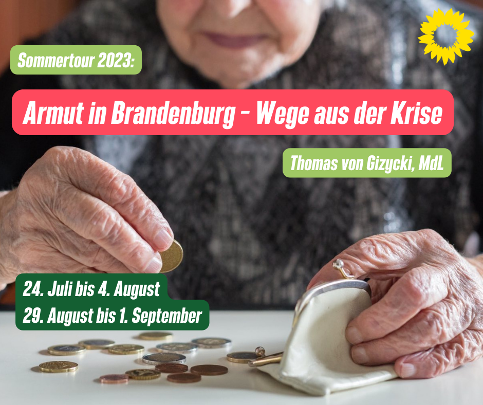 Bild zur Sommertour "Armut in Brandenburg"
